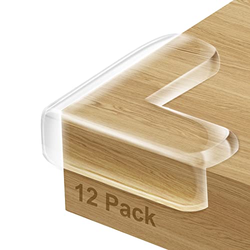 Product Image of the 12 Pack Corner Guards Corner Protectors for Baby Furniture Corner & Edge Safety...