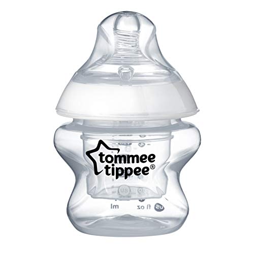 Product Image of the Tommee Tippee Closer to Nature First Feed Bottle, Extra Slow Flow Nipple –...