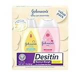 Product Image of the Johnson's Baby Care Essentials Gift Set, Baby Skincare Set with Body Wash &...