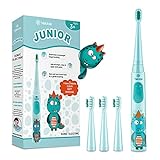 Product Image of the Vekkia Sonic Rechargeable Kids Electric Toothbrush, 3 Modes with Memory, Fun &...