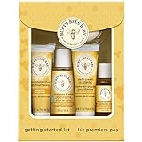 Product Image of the Burt's Bees Baby Getting Started Gift Set, 5 Trial Size Baby Skin Care Products,...