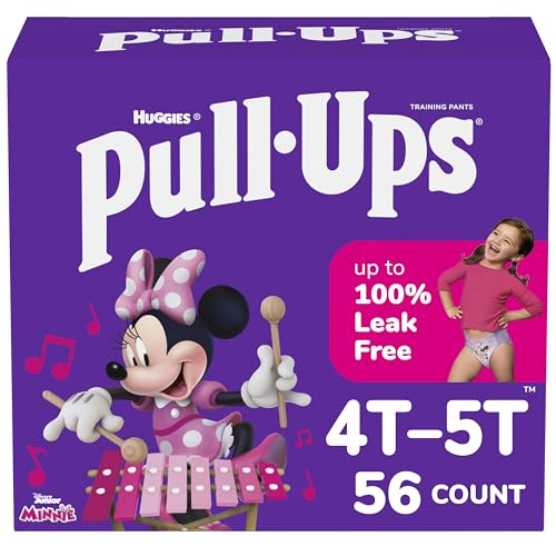 Product Image of the Pull-Ups Girls' Potty Training Pants, 4T-5T (38-50 lbs), 56 Count