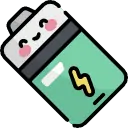 Batteries or Rechargeable Icon