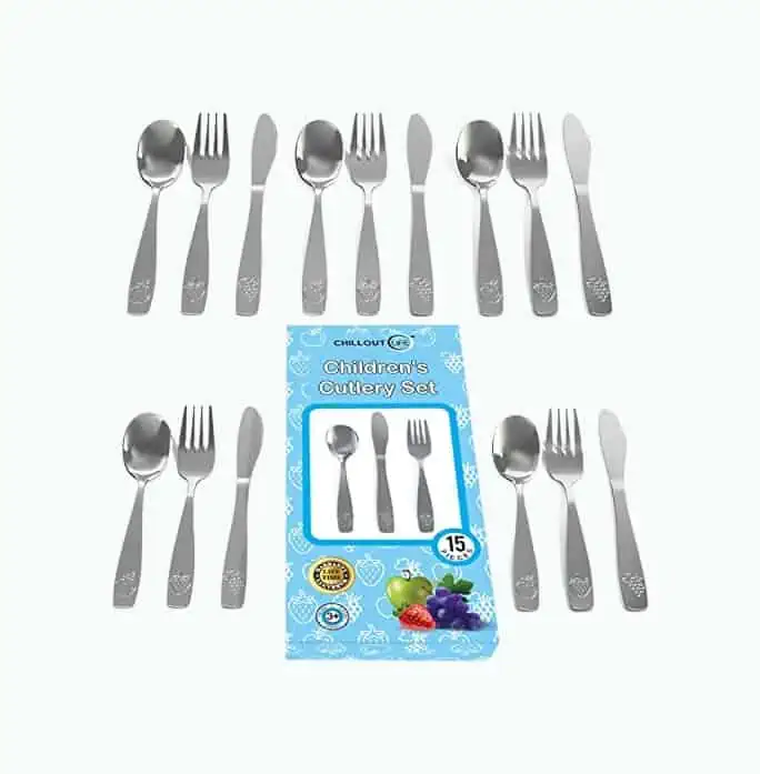 Product Image of the ChillOut Life Kids Silverware