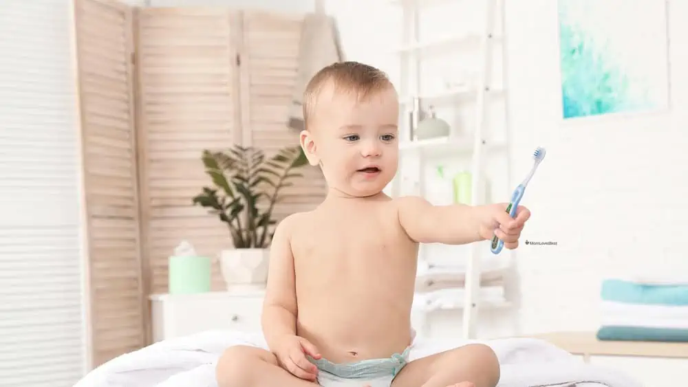 Photo of the Colgate My First Baby and Toddler Toothbrush