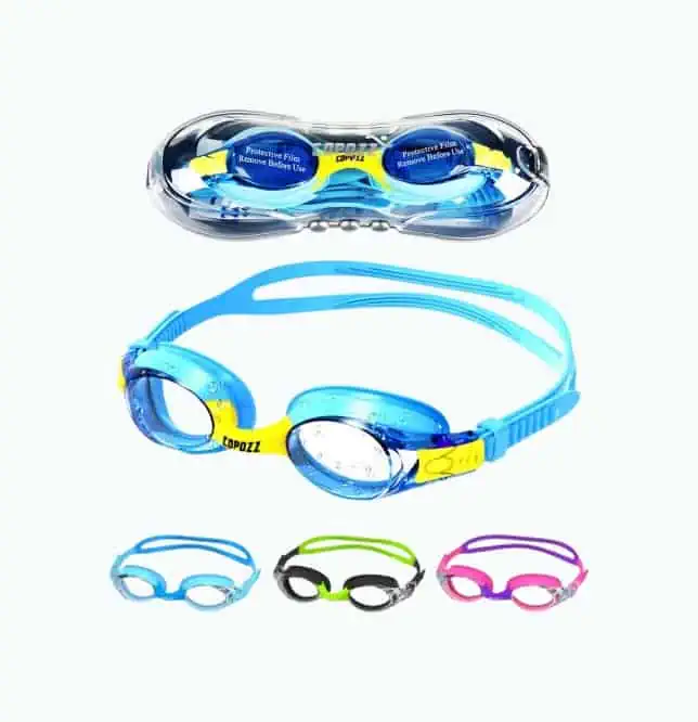 Product Image of the Copozz Kids’ Anti-Fog Swim Goggles