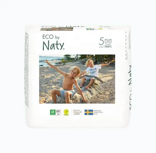 Product Image of the Eco by Naty Pull Ups - Hypoallergenic and Chemical-Free Training Pants, Highly...