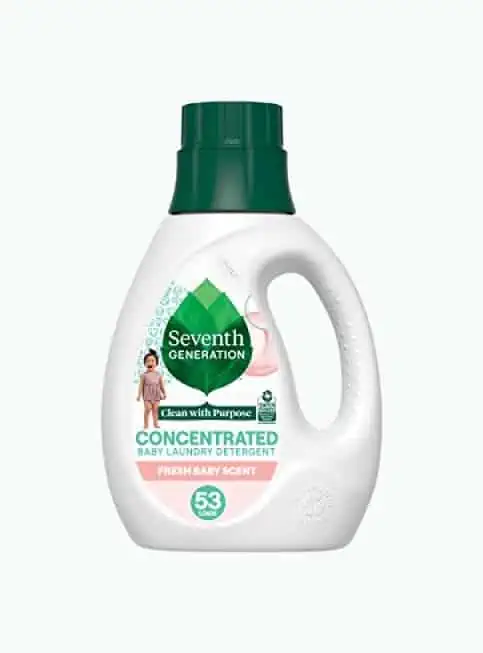 Product Image of the Seventh Generation Concentrated Baby Laundry Detergent, Fresh Scent, 40 Fl Oz,...